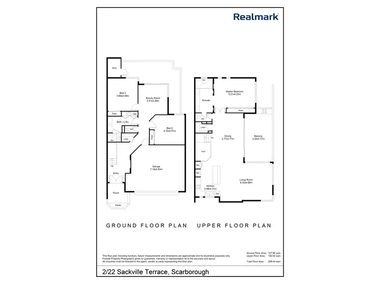 Floorplan of Homely townhouse listing, 2/22 Sackville Terrace, Scarborough WA 6019