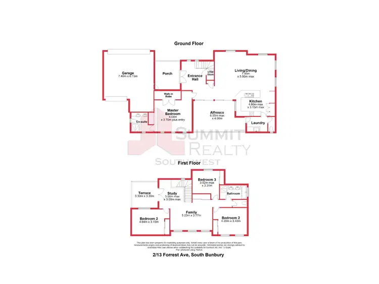 Floorplan of Homely house listing, 2/13 Forrest Avenue, South Bunbury WA 6230