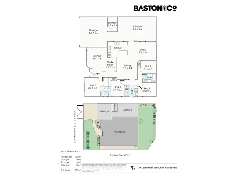 Floorplan of Homely house listing, 64A Camberwell Street, East Victoria Park WA 6101