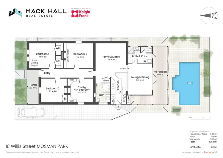 Floorplan of Homely house listing, 18 Willis Street, Mosman Park WA 6012