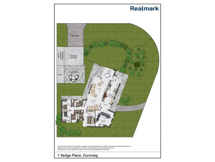 Floorplan of Homely house listing, 1 Sedge Place, Duncraig WA 6023