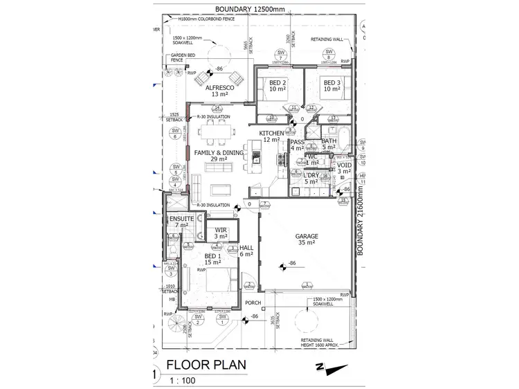 Floorplan of Homely house listing, 15 Nathaniel Way, Orelia WA 6167