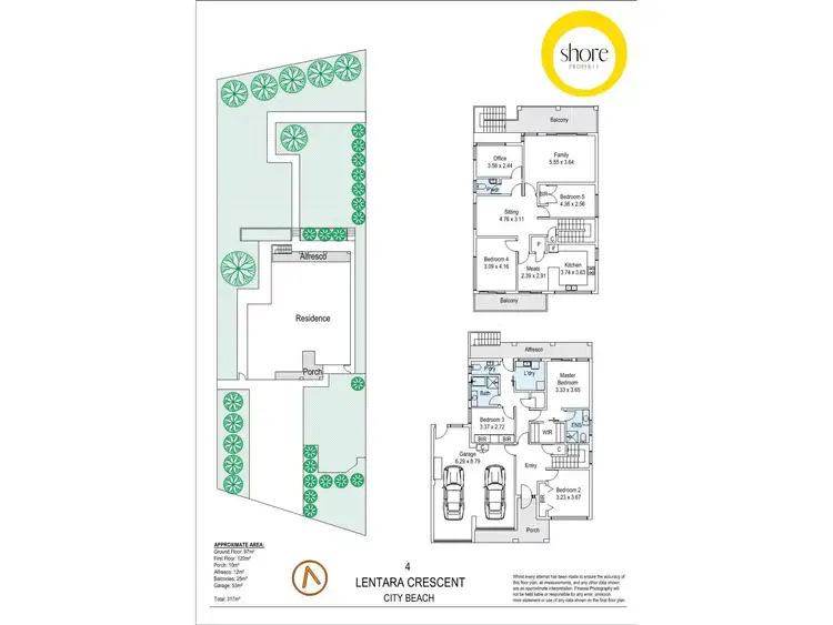 Floorplan of Homely house listing, 4 Lentara Crescent, City Beach WA 6015