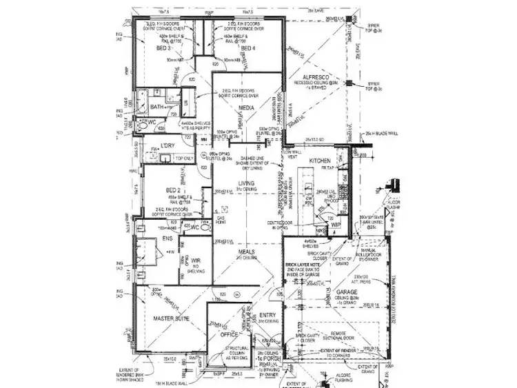 Floorplan of Homely house listing, 23 Tordera Parkway, Piara Waters WA 6112