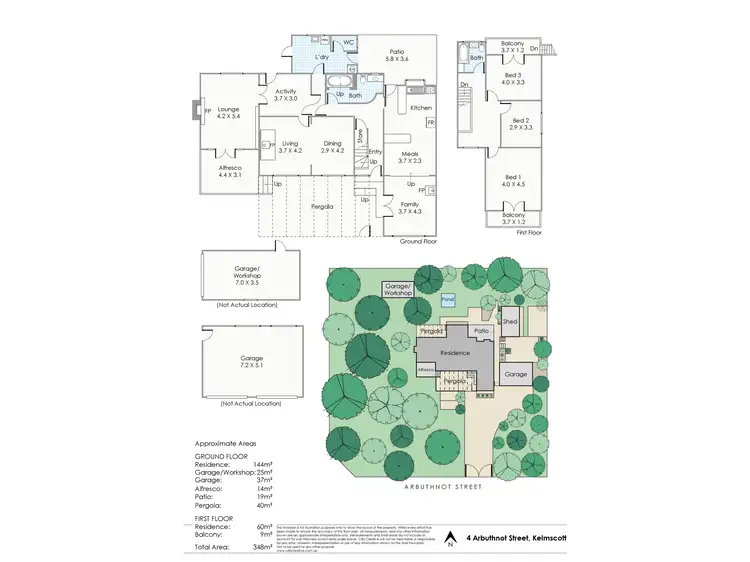 Floorplan of Homely house listing, 4 Arbuthnot Street, Kelmscott WA 6111