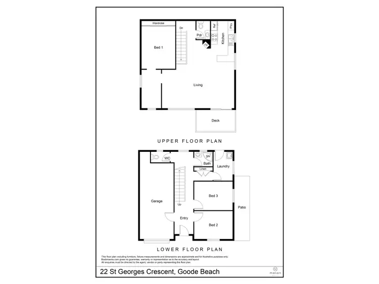 Floorplan of Homely house listing, 22 St Georges Crescent, Goode Beach WA 6330