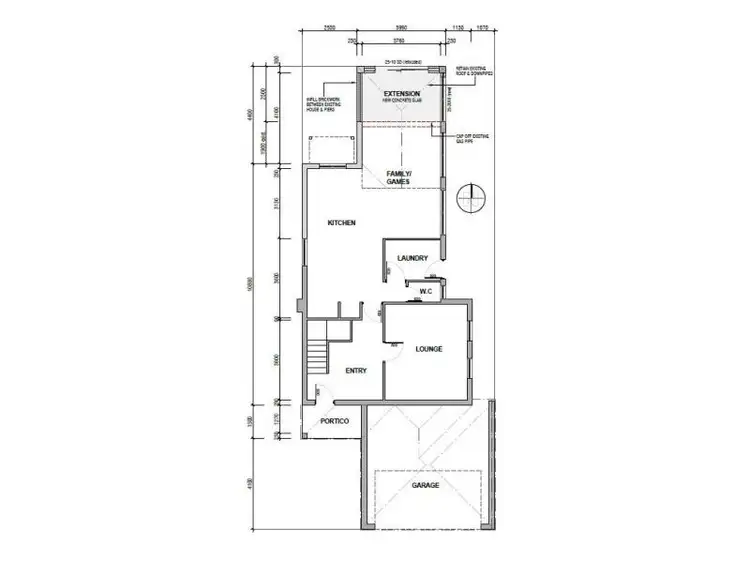 Floorplan of Homely house listing, 47a Alfred Road, Mount Claremont WA 6010