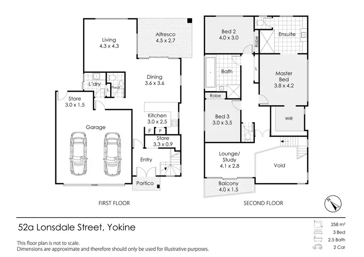 Floorplan of Homely house listing, 52A Lonsdale Street, Yokine WA 6060