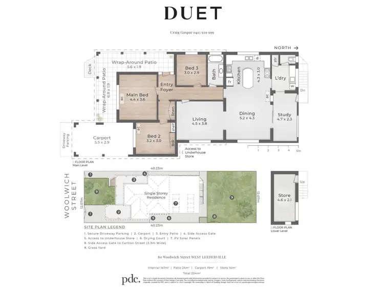 Floorplan of Homely house listing, 80 Woolwich Street, West Leederville WA 6007