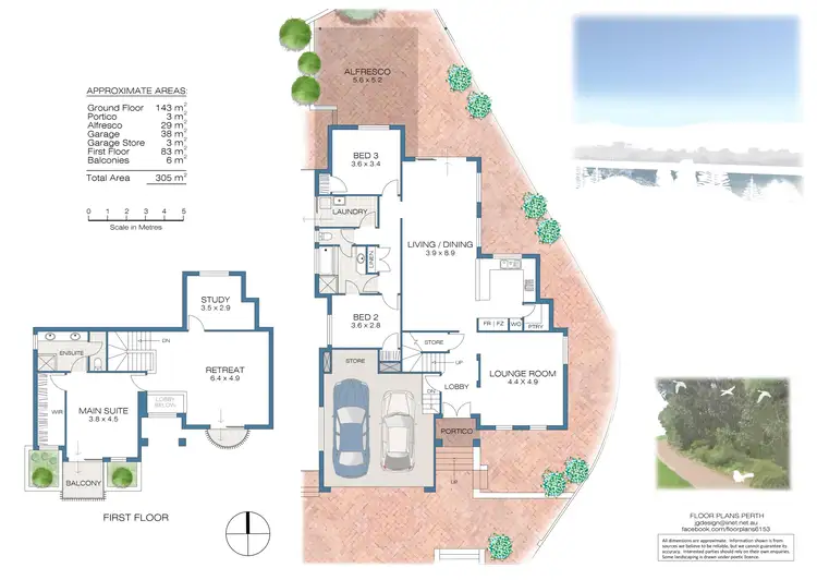 Floorplan of Homely house listing, 1/10 Edgar Way, Mount Pleasant WA 6153