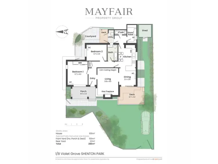 Floorplan of Homely house listing, 1/8 Violet Grove, Shenton Park WA 6008