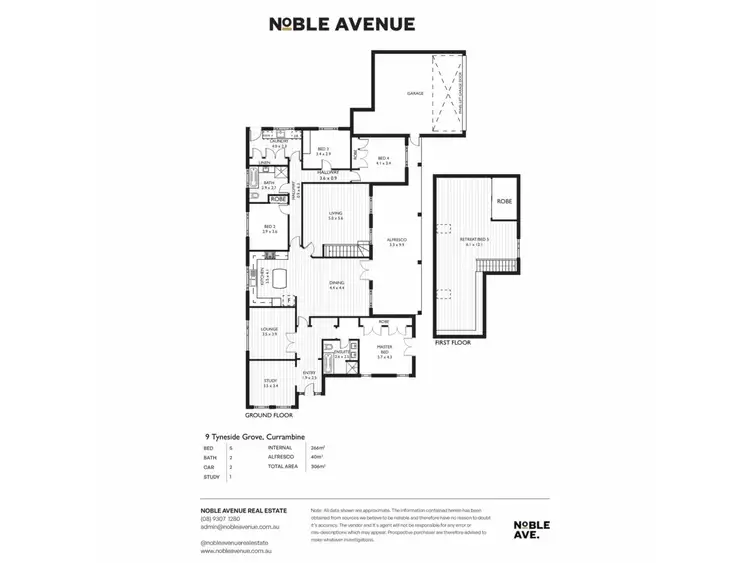 Floorplan of Homely house listing, 9 Tyneside Grove, Currambine WA 6028