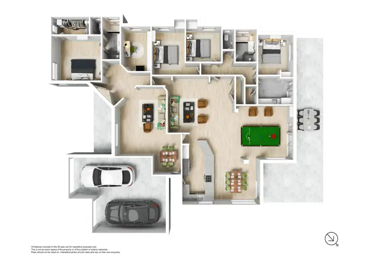 Floorplan of Homely house listing, 3 Fardon Tor, Winthrop WA 6150