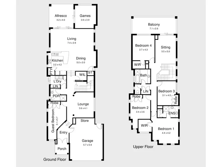 Floorplan of Homely house listing, 184A Lawley Street, Yokine WA 6060
