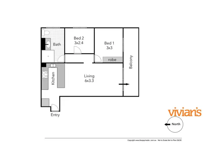 Floorplan of Homely apartment listing, 154/2 Murray Avenue, Mosman Park WA 6012