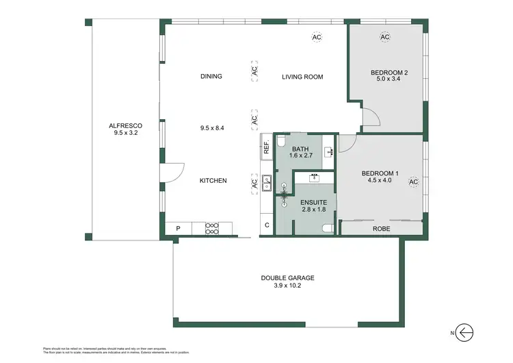 Floorplan of Homely house listing, 14A Leverburgh Street, Ardross WA 6153