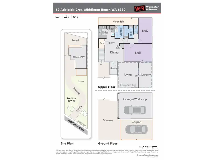 Floorplan of Homely house listing, 69 Adelaide Crescent, Middleton Beach WA 6330