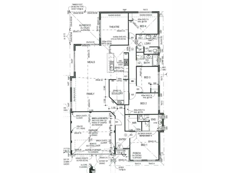 Floorplan of Homely house listing, 42 Kenwyn Drive, Kealy WA 6280