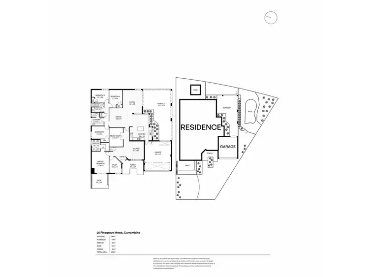 Floorplan of Homely house listing, 25 Pinegrove Mews, Currambine WA 6028