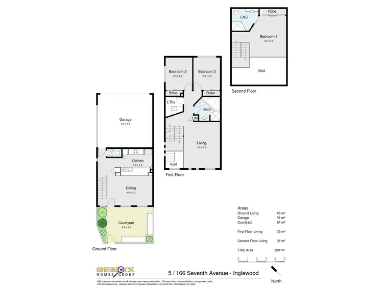 Floorplan of Homely house listing, 5/166 Seventh Avenue, Inglewood WA 6052