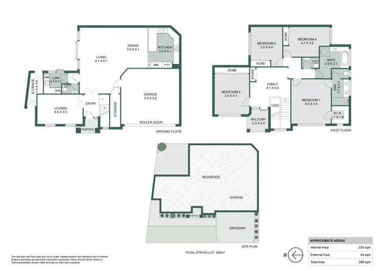 Floorplan of Homely house listing, 46A Bourke Street, Yokine WA 6060