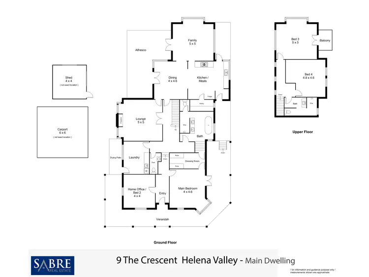 Floorplan of Homely house listing, 9 The Crescent, Helena Valley WA 6056