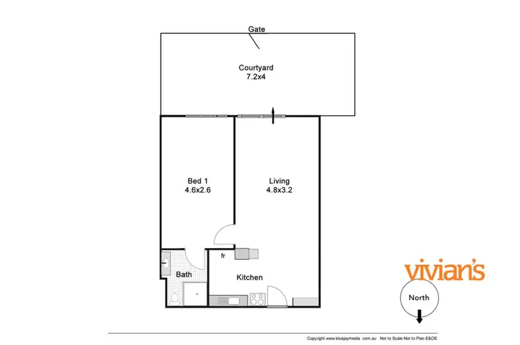 Floorplan of Homely apartment listing, 10/4 Dover Court, Mosman Park WA 6012
