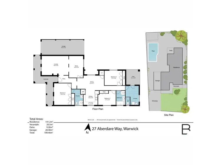 Floorplan of Homely house listing, 27 Aberdare Way, Warwick WA 6024