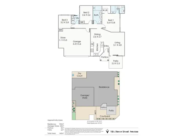 Floorplan of Homely house listing, 15A Stoner Street, Innaloo WA 6018