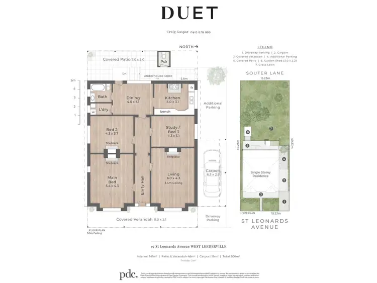 Floorplan of Homely house listing, 39 St Leonards Avenue, West Leederville WA 6007