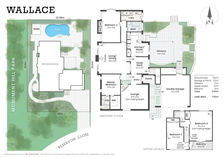 Floorplan of Homely house listing, 15 Reservoir Close, Mosman Park WA 6012