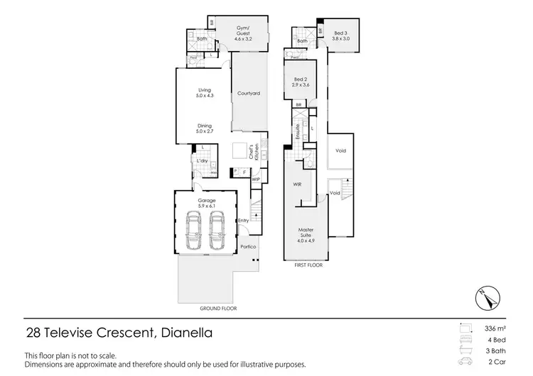 Floorplan of Homely house listing, 28 Televise Crescent, Dianella WA 6059