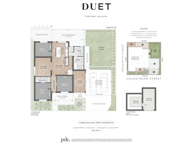 Floorplan of Homely house listing, 1 Coldstream Street, West Leederville WA 6007
