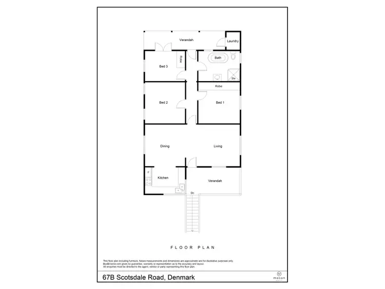Floorplan of Homely house listing, 67B Scotsdale Road, Denmark WA 6333