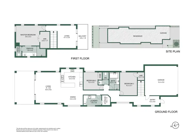 Floorplan of Homely house listing, 208A Newborough Street, Karrinyup WA 6018