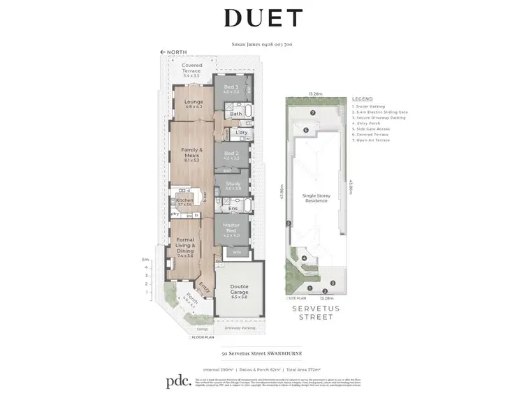 Floorplan of Homely house listing, 50 Servetus Street, Swanbourne WA 6010