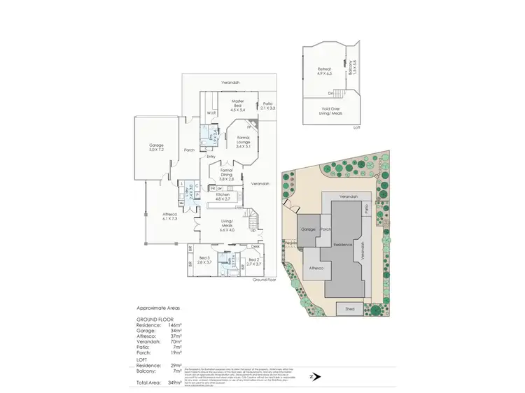 Floorplan of Homely house listing, 452A Riverton Drive, Riverton WA 6148