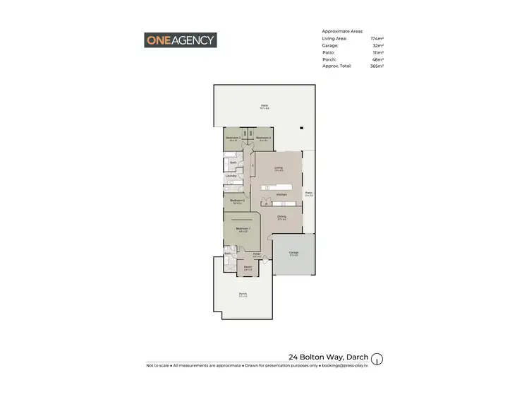 Floorplan of Homely house listing, 24 Bolton Way, Darch WA 6065