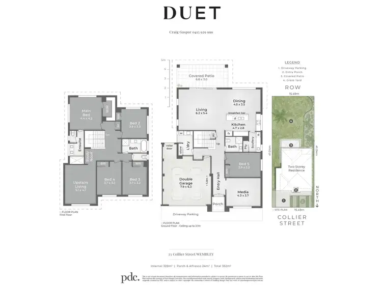 Floorplan of Homely house listing, 23 Collier Street, Wembley WA 6014