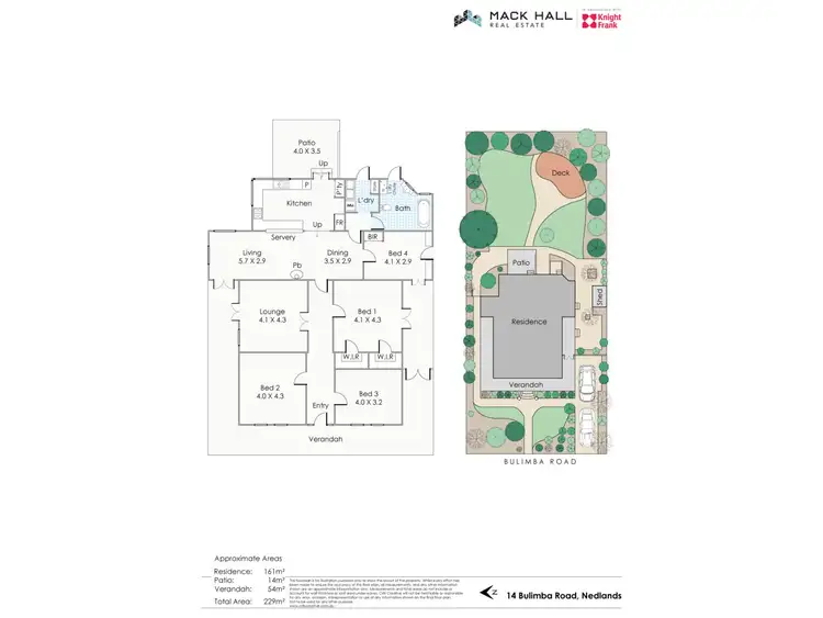 Floorplan of Homely house listing, 14 Bulimba Road, Nedlands WA 6009