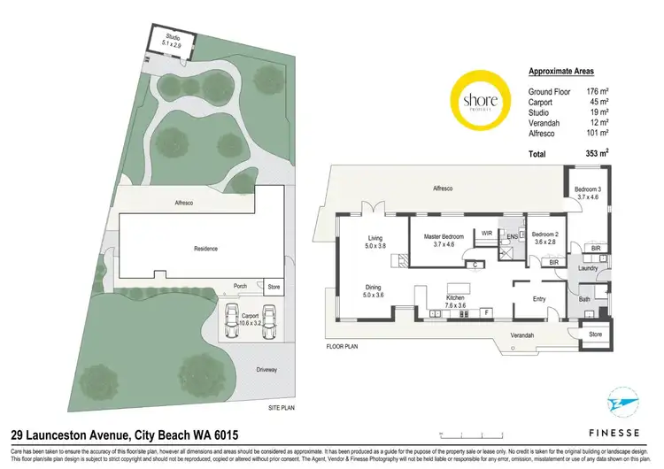 Floorplan of Homely house listing, 29 Launceston Avenue, City Beach WA 6015
