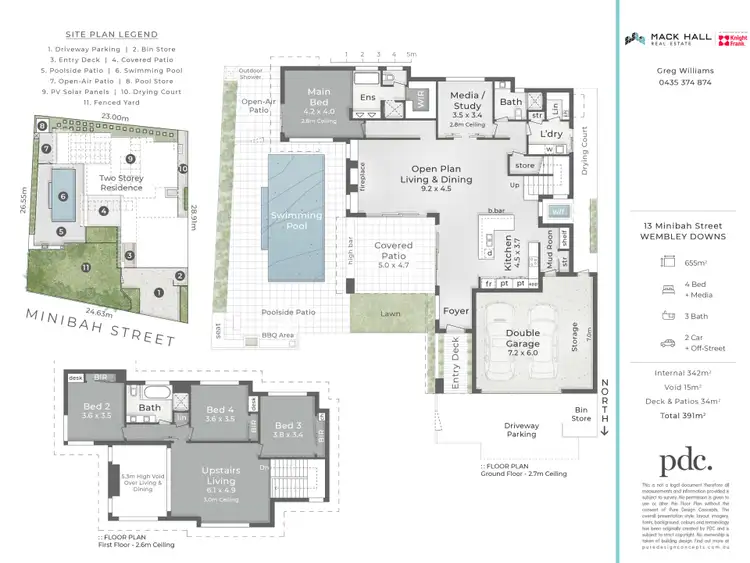 Floorplan of Homely house listing, 13 Minibah Street, Wembley Downs WA 6019