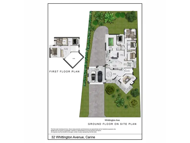 Floorplan of Homely house listing, 32 Whittington Avenue, Carine WA 6020