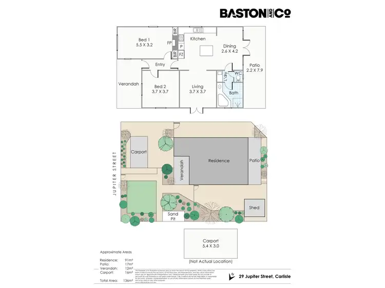 Floorplan of Homely house listing, 29 Jupiter Street, Carlisle WA 6101