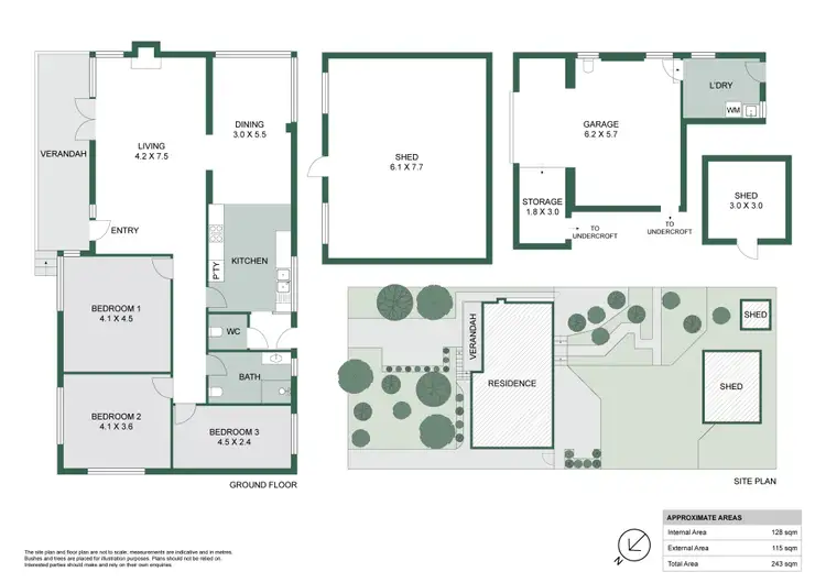 Floorplan of Homely house listing, 127 Lawrence Street, Bedford WA 6052
