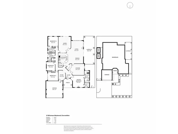 Floorplan of Homely house listing, 37 Miramare Boulevard, Currambine WA 6028