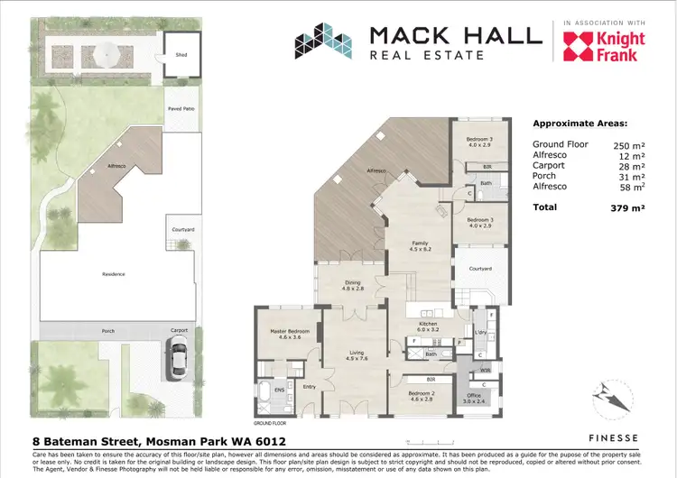Floorplan of Homely house listing, 8 Bateman Street, Mosman Park WA 6012