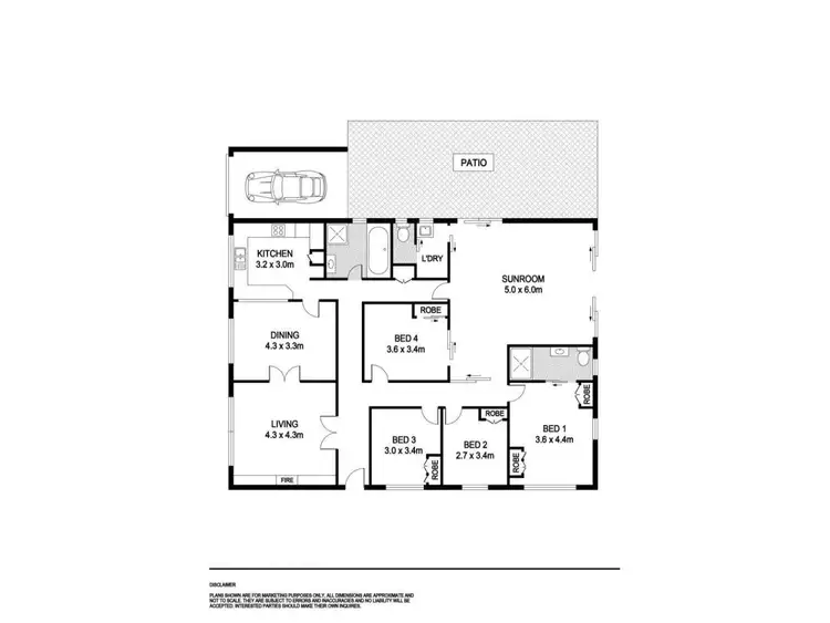 Floorplan of Homely house listing, 205 South Terrace, Como WA 6152