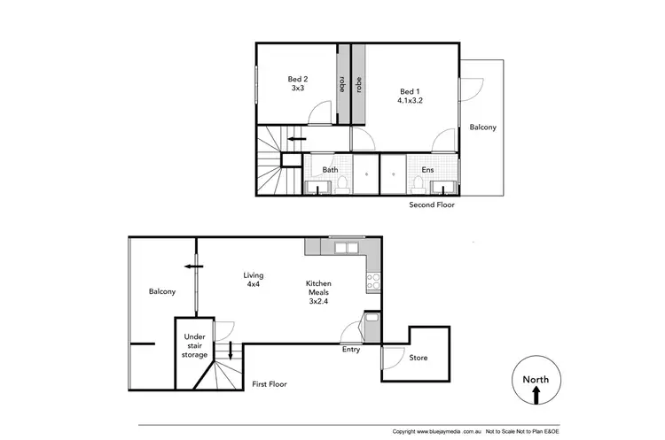Floorplan of Homely house listing, 1E St Leonards Street, Mosman Park WA 6012