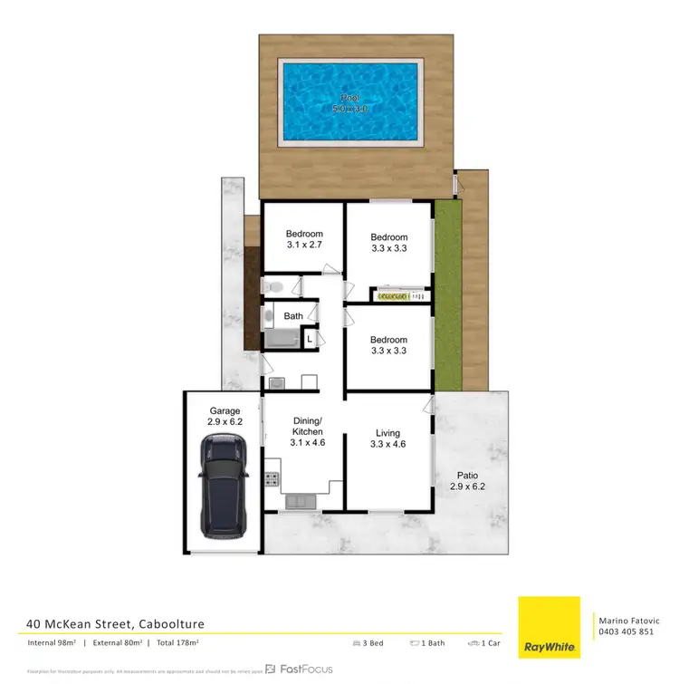 Floorplan of Homely house listing, 40 Mckean Street, Caboolture QLD 4510